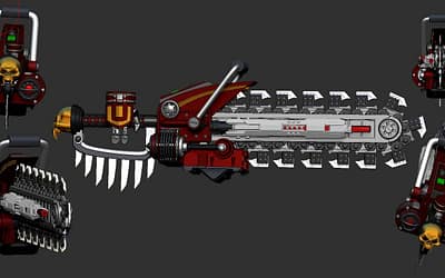 Samurai Chainsaw Gun