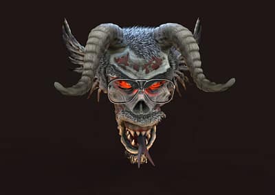 Undead demon avatar
